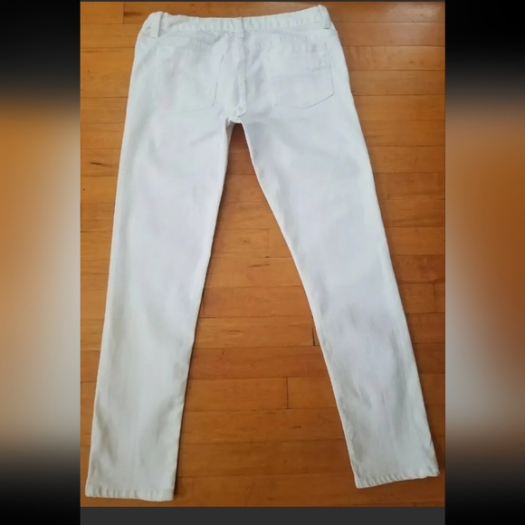 Rue 21 Women's White Jeans Size 9/10 Skinny/Slim - Picture 5 of 9
